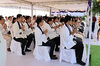 นายกสภามหาวิทยาลัยพะเยา เข้าร่วมงานพิธีวางศิลาฤกษ์ อาคารศูนย์พัฒนาผู้ประกอบการนวัตกรรมและถ่ายทอดเทคโนโลยี อุทยานวิทยาศาสตร์ มหาวิทยาลัยพะเยา เครือข่ายอุทยานวิทยาศาสตร์ฯ ภาคเหนือ