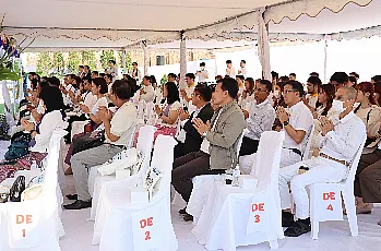 นายกสภามหาวิทยาลัยพะเยา เข้าร่วมงานพิธีวางศิลาฤกษ์ อาคารศูนย์พัฒนาผู้ประกอบการนวัตกรรมและถ่ายทอดเทคโนโลยี อุทยานวิทยาศาสตร์ มหาวิทยาลัยพะเยา เครือข่ายอุทยานวิทยาศาสตร์ฯ ภาคเหนือ