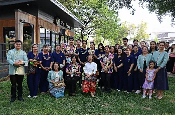 ผู้อำนวยการสำนักงานสภามหาวิทยาลัยพะเยา พร้อมด้วยบุคลากรสำนักงานสภามหาวิทยาลัยพะเยา เข้าร่วมงาน “ประเพณีสระเกล้าดำหัวอธิการบดีและผู้อาวุโส เนื่องในเทศกาลสงกรานต์มหาวิทยาลัยพะเยา ประจำปี 2568”
