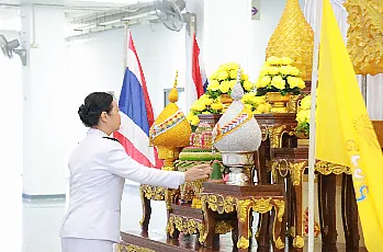 ผู้อำนวยการสำนักงานสภามหาวิทยาลัยพะเยา เข้าร่วมพิธีลงนามถวายพระพรชัยมงคล เนื่องในโอกาส วันเฉลิมพระชนมพรรษา พระบาทสมเด็จพระเจ้าอยู่หัว 28 กรกฎาคม

