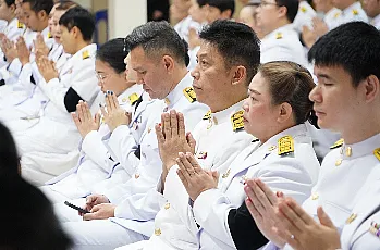 สำนักงานสภามหาวิทยาลัยพะเยา เข้าร่วมพิธีวันคล้ายวันพระบรมราชสมภพพระบาทสมเด็จพระบรมชนกาธิเบศร มหาภูมิพลอดุลยเดชมหาราช บรมนาถบพิตร วันชาติ และวันพ่อแห่งชาติ 5 ธันวาคม 2568