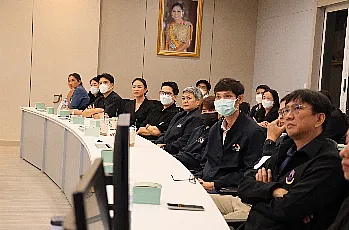 ประชุมการแสดงวิสัยทัศน์และสัมภาษณ์ผู้ตอบรับการทาบทามเพื่อเข้ารับการสรรหาเป็นผู้สมควรดำรงตำแหน่งคณบดีคณะพลังงานและสิ่งแวดล้อม มหาวิทยาลัยพะเยา