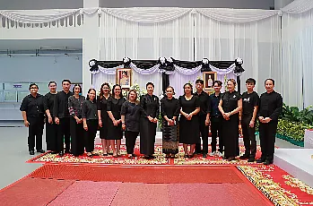 ผู้อำนวยการสำนักงานสภามหาวิทยาลัยพะเยา พร้อมด้วยบุคลากร เข้าร่วมพิธีตักบาตรอุทิศถวายเป็นพระกุศลแด่สมเด็จพระเจ้าลูกเธอ เจ้าฟ้าพัชรกิติยาภา นเรนทิราเทพยวดี กรมหลวงราชสาริณีสิริพัชร มหาวัชรราชธิดา ในวาระครบปัณรสมวาร