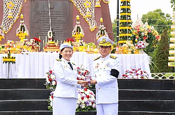 นายกสภามหาวิทยาลัยพะเยา กรรมการสภามหาวิทยาลัยผู้ทรงคุณวุฒิ เข้าร่วมพิธีวันสถาปนามหาวิทยาลัยพะเยา ครบรอบ 16 ปี