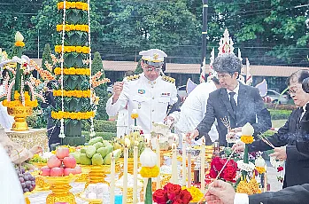 นายกสภามหาวิทยาลัยพะเยา กรรมการสภามหาวิทยาลัยผู้ทรงคุณวุฒิ เข้าร่วมพิธีวันสถาปนามหาวิทยาลัยพะเยา ครบรอบ 16 ปี