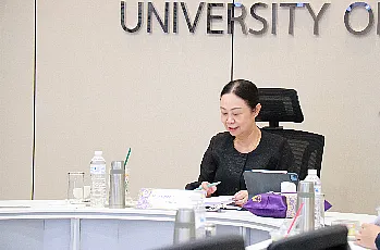 การประชุมคณะกรรมการสรรหาผู้สมควรดำรงตำแหน่งคณบดีคณะรัฐศาสตร์และสังคมศาสตร์ ครั้งที่ 3/2569